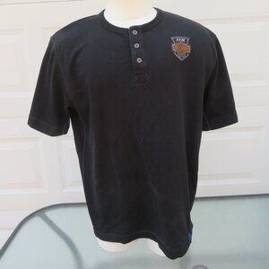 Harley-Davidson Genuine Motor Clothes Black Henley Shirt Size XL